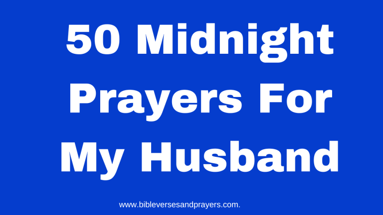 50 Midnight Prayers for My Husband