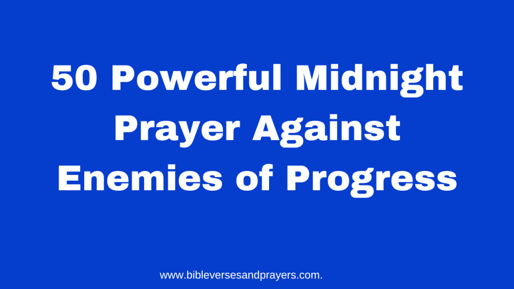 Midnight Prayer