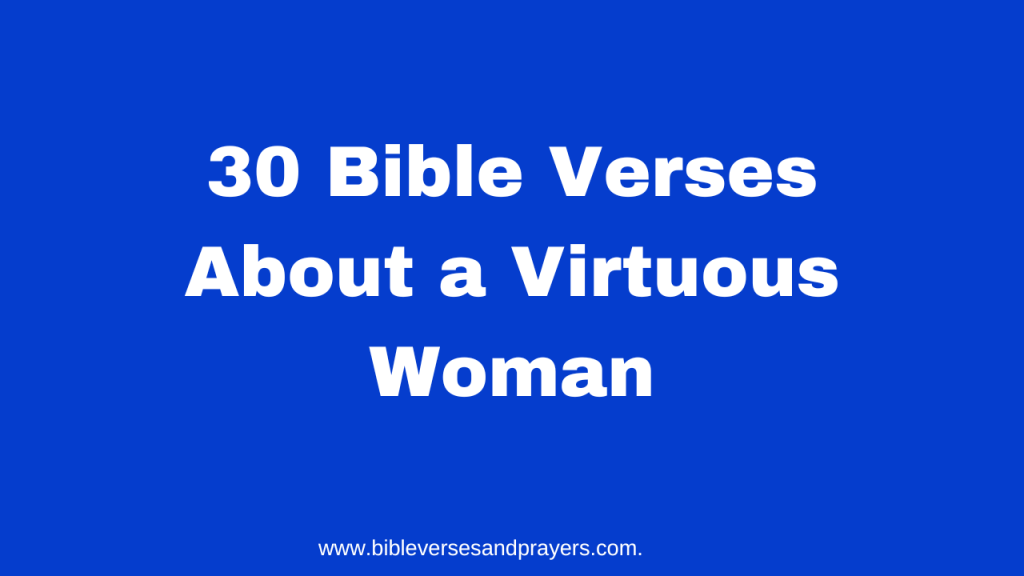 virtuous woman